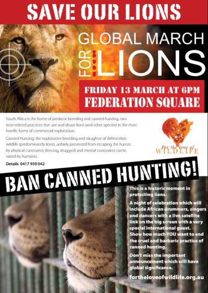 global march for lions